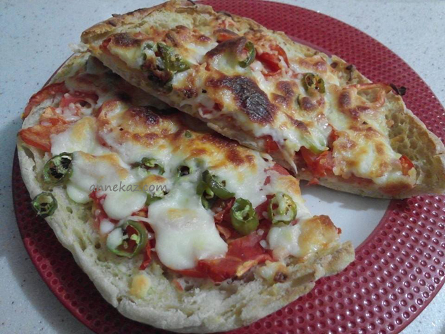 bazlama-pizza