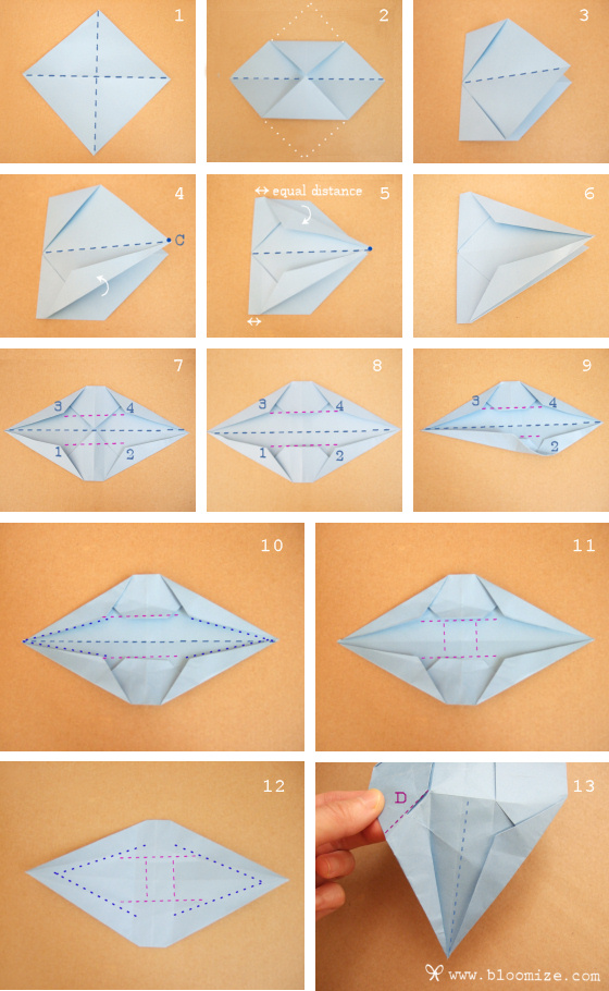 Kolay kağıt sepet yapımı: Origami sepet nasıl yapılır?