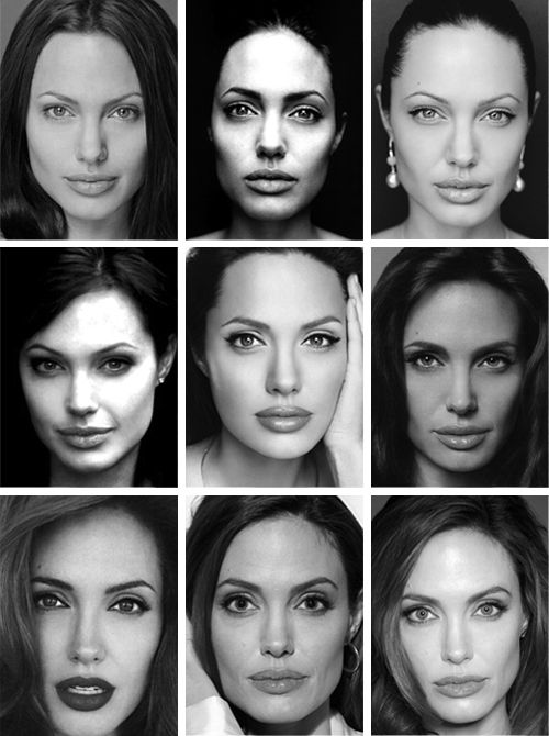 Angelina Jolie 1989 - 2012 