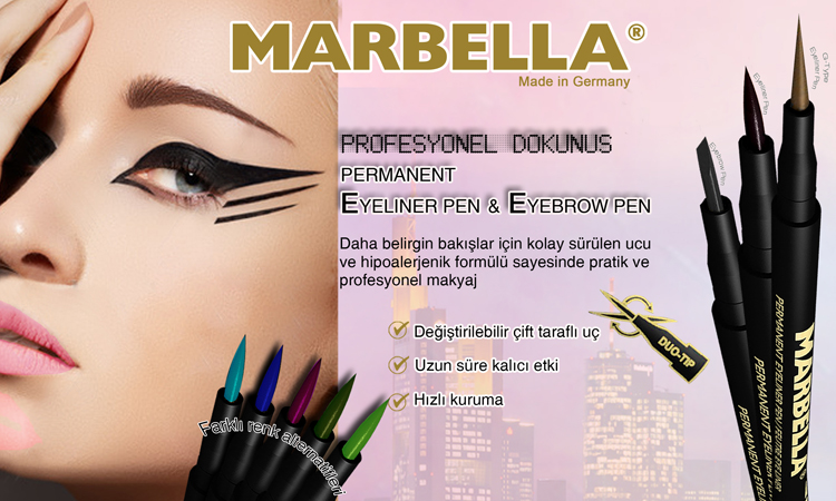 Marbella Eyeliner pen, eyebrow pen
