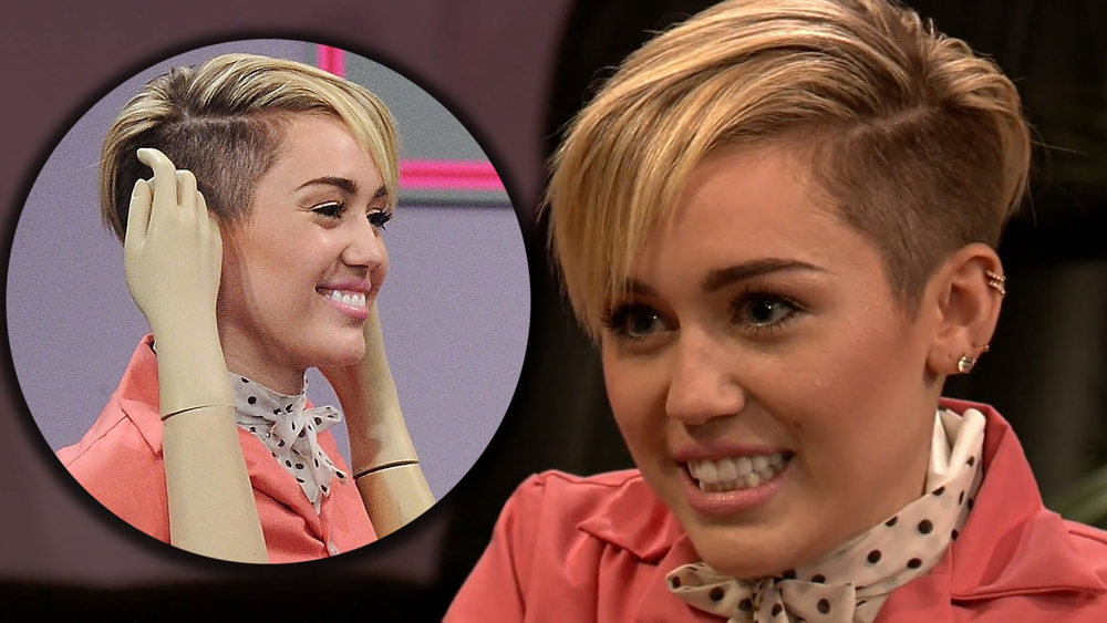 Miley Cyrus saç kesimi