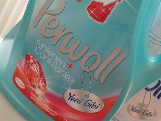 Perwoll sıvı deterjan incelemesi