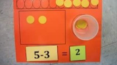 Çocuklara matematik oyunu..