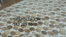 Yuvarlak-Desenli---Kahve---Lastikli-Halı-Örtüsüü