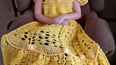 disney prenses battaniye modeli