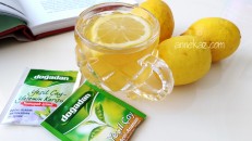 Kilo verdiren tarifler: Yeşil çay maden suyu limon kürü