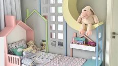 bebek yatak odası yatak dolap modelleri 5