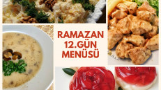 Ramazan 12. gün menüsü - Mantar çorbası - Kekikli tavuk - Kereviz salatası - Jöleli irmik tatlısı