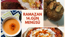 Ramazan 14. gün menüsü  - Köz patlıcan çorbası - Kolay Çıtır Mantı- Tavuk sarma - İncir dolması