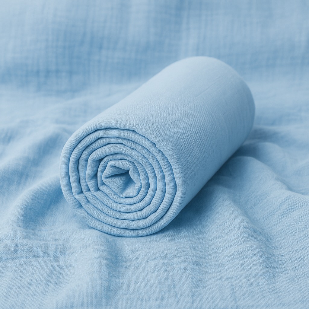 Müslin Kumaş Nedir? Bebek Müslin Örtü, Müslin Ağız Mendili ve Emzik Askısı Seçimi